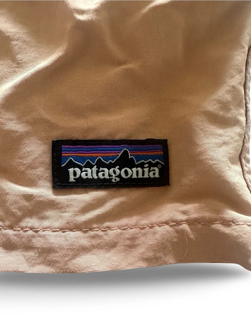 Patagonia Kids Golden-Tan Swim Trunks